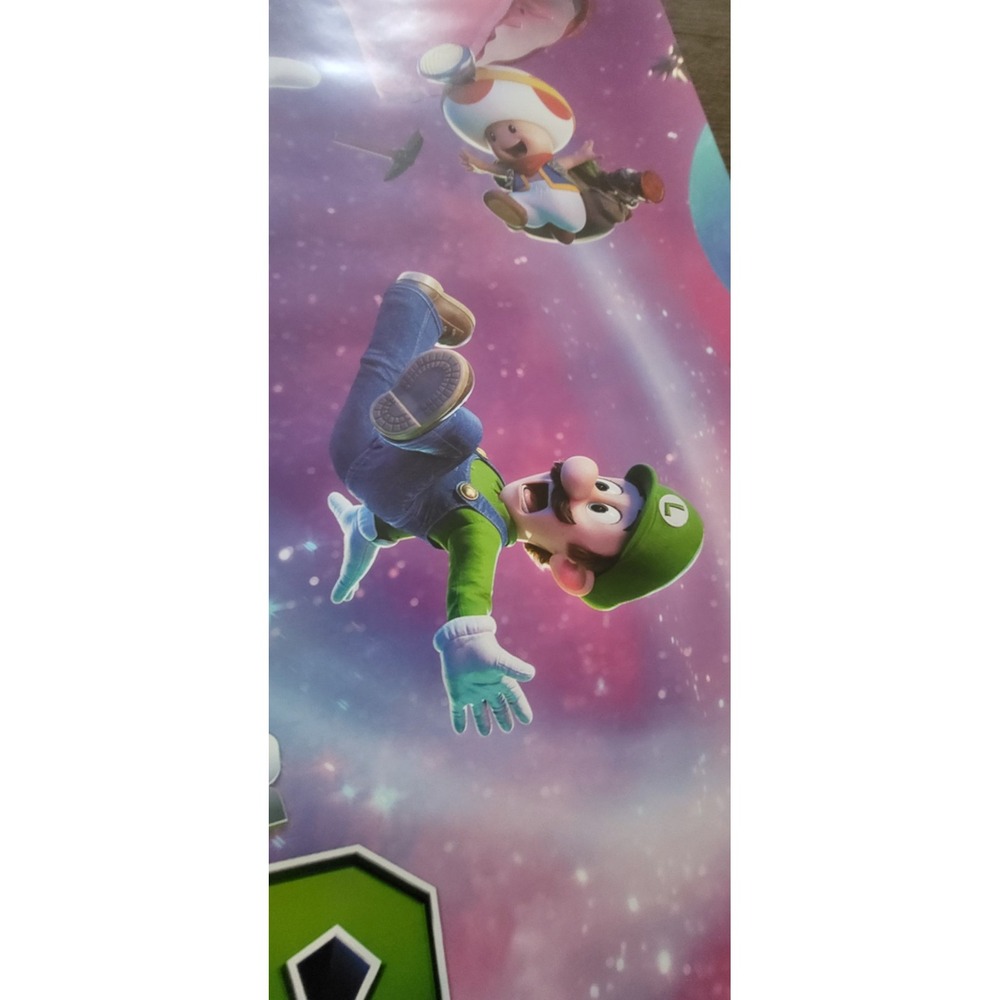 Super Mario Galaxy Movie Poster Video Game Wall Art Print 23x34 Nintendo Decor - Picture 5 of 13